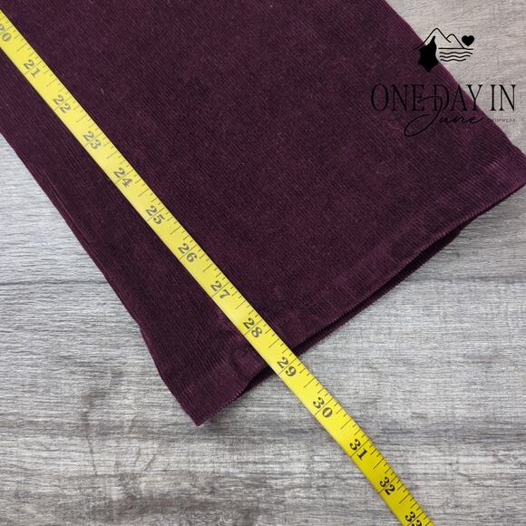 St. John's Bay Petite Boot Cut Corduroy Pants Size 4P - Picture 5 of 6